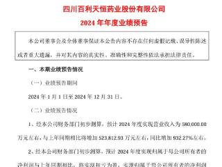 盈利+1：百利天恒授权收入8亿美元，业绩扭亏为盈