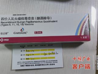 十堰城区首批男性HPV疫苗开打