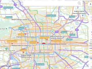 北京英文地图上线 便利外籍人士在京游玩