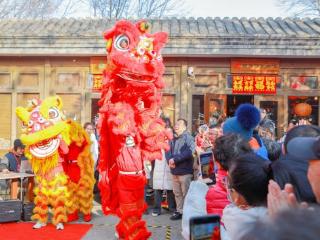 祥蛇纳新岁 史家胡同博物馆小年庙会热闹开幕