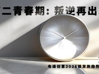 电通创意发布《2025银发族趋势观察：第二青春期》