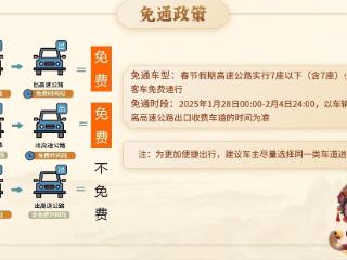 浙江省高速公路春节出行服务指南来了