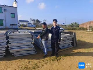 文昌警方破获一起盗窃光伏板案 为企业挽回经济损失60万余元