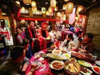 年夜饭消费人气旺