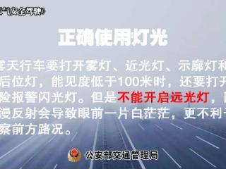 大雾天气，如何确保高速行车安全？海南交警提醒→