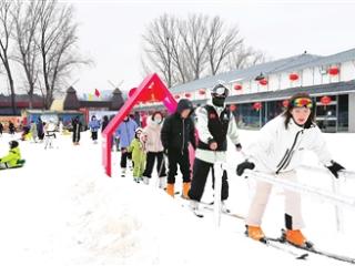 春节假期 蓟州山区冰雪游火爆 扫码阅读手机版