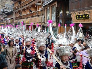 文化中国行丨贵州雷山多彩民俗活动引爆旅游热度