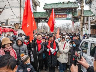 山东临清：非遗过大年 热闹贺新春