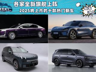 各家全新旗舰上阵 2025将上市的十款热门新车