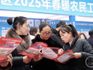 重庆黔江：节后首场招聘会，“线上+线下”助力返乡农民工就业