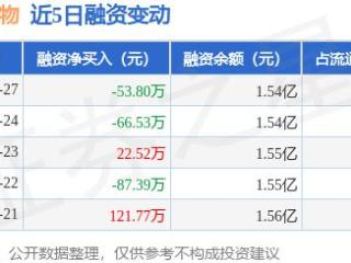 和元生物：1月27日融资买入272.44万元，融资融券余额1.54亿元