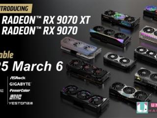 AMD RX 9070系列显卡3月6日上市：先发中国特供版RX 7650 GRE