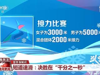 决胜在“千分之一秒” 这项超级激烈的竞赛即将在亚冬会上演