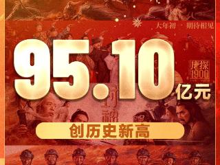 2025年春节档票房破95亿！杭州，全国第八！