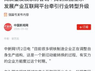 找钢集团王东结合企业实践和经验谈钢铁产业数字化转型