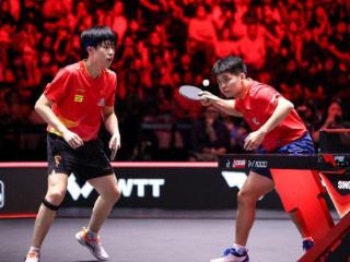 3-0，我们夺冠了！国乒组合大逆转：8-10到13-11，19岁新星夺双冠