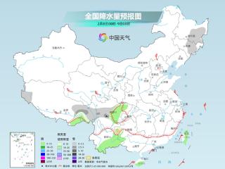 今天白天到夜间，贵州部分地区仍有零星冻雨或雨夹雪