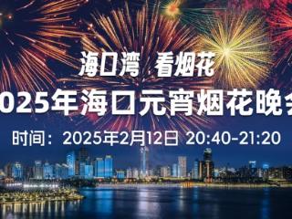 观演、天气、出行、停车……海口元宵烟花晚会全攻略