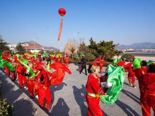 传统民俗年味浓——“非遗迎新春、山海谱新篇”2025沙子口年俗文化节成功举办