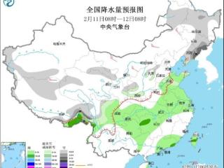 中东部地区有大风降温 东北地区及西藏东部有较强雨雪