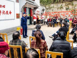 新春走基层 | 青蓝进农村 院坝课堂互动体验科普宣传