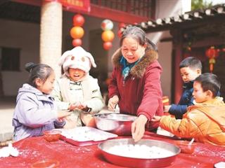 喜迎元宵节（侨乡新貌）