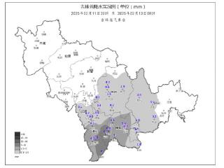 受高空槽影响，我省东南部出现明显降雪