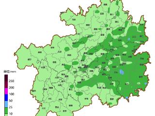 降温降雨不停步 贵州这些地区雨量还不小