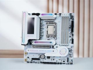 颜值与性能都达到了一线水准！铭瑄iCraft B860M CROSS PRO评测