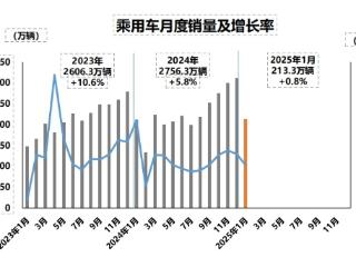 1月乘用车产销同比双增 新一年车市开局平稳