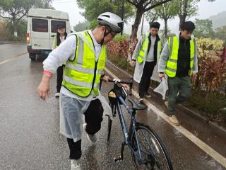 【2025钦州马拉松赛】风雨无阻精准丈量 ，马拉松赛道测量完成！