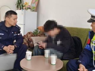 14岁男孩赌气离家出走寻网友，高速交警及时拦截交给父母