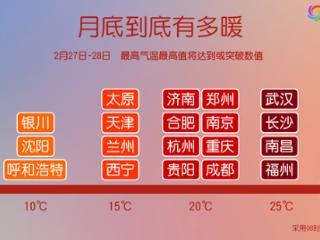 气温“火箭式”飙升 多地喜提25℃+暖阳天