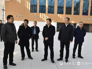 菏泽市人大常委会党组书记、主任王磊调研市立医院东院区项目建设