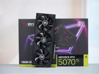 赛博霓虹风！耕升RTX 5070 Ti炫光·超OC显卡图赏