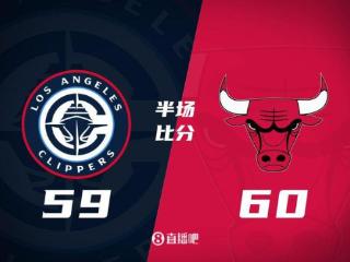 哈登仅得3分5失误 小卡复出8分 科林斯16+8+3 快船半场59-60公牛