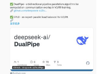 DeepSeek第四天放出了双响炮：开源DualPipe和EPLB