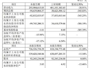 立方控股2024年业绩快报：营收同比降38.91% 归母净利润亏9283万元