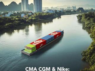 CMA CGM+NIKE，造纯电集装箱船！在这家中国船厂