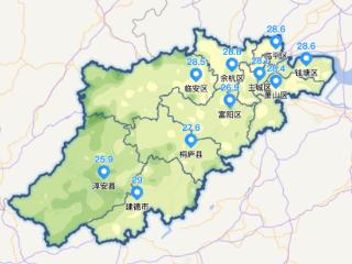 今天热到28.1℃，省气象台发布寒潮警报