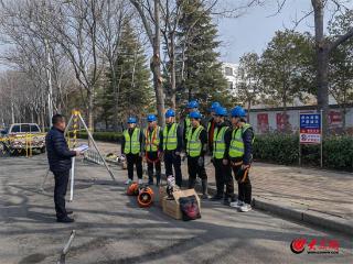 定陶区自来水公司：管住有限空间 守护无限安全