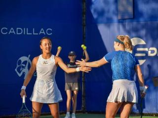 祝贺！WTA250奥斯汀站：袁悦组合夺冠