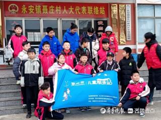 枣庄市市中区鑫昌路小学开展“学雷锋、送温暖”主题实践活动