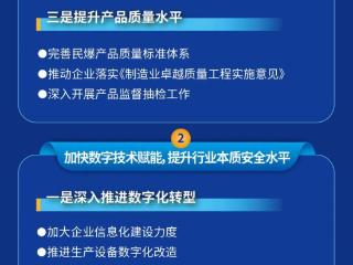 八问+一图，读懂《加快推进民用爆炸物品行业转型升级实施意见》