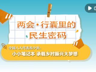 两会·行囊里的民生密码｜全国人大代表苏少洪：小小笔记本 承载乡村振兴大梦想