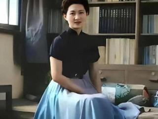 这是张学良老婆赵四小姐真实样貌，并非演员饰演而是货真价实真品