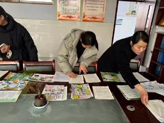 临沂市罗庄区傅庄街道徐林小学举行寒假“阅读好时光”交流活动