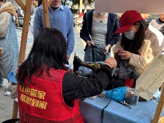 文华社区：便民服务零距离，“幸福集市”暖意浓