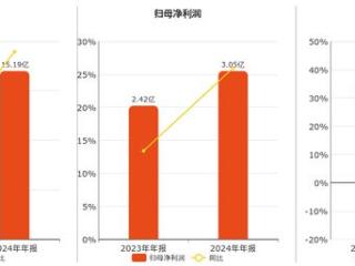 海天股份(603759.SH)：2024年年报净利润为3.05亿元