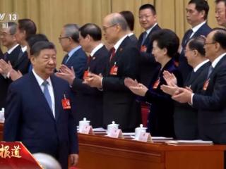 十四届全国人大三次会议举行第二次全体会议 习近平等党和国家领导人出席